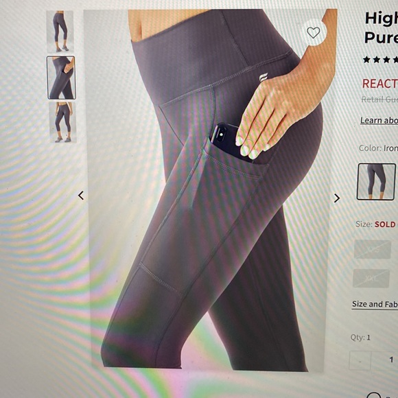 Fabletics Leggings Size S - Picture 6 of 8
